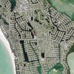 Marco Island High Resolution Satellite Map