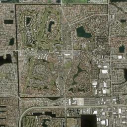 Country Club High Resolution Satellite Map