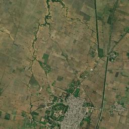 Samthar High Resolution Satellite Map