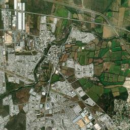 Santa Rosa High Resolution Satellite Map