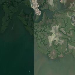 Campo Pesquero el Colorado High Resolution Satellite Map