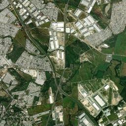 Misión San Pablo High Resolution Satellite Map