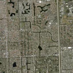 Tamiami High Resolution Satellite Map