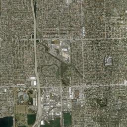 Coral Terrace High Resolution Satellite Map