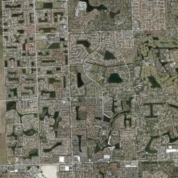 Kendall West High Resolution Satellite Map