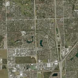 The Crossings High Resolution Satellite Map