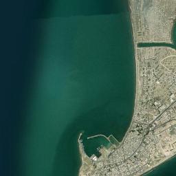 Bandar-e-Jask High Resolution Satellite Map
