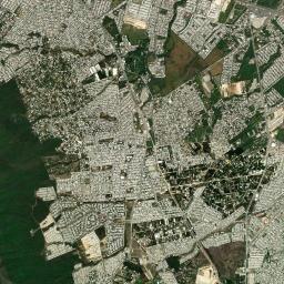 Valle de Juárez High Resolution Satellite Map
