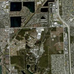 Richmond West, FL locator map