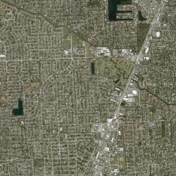 West Perrine High Resolution Satellite Map