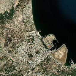 Dibba Al Hesn High Resolution Satellite Map