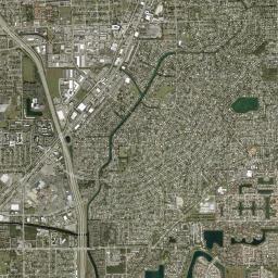 Cutler Bay High Resolution Satellite Map