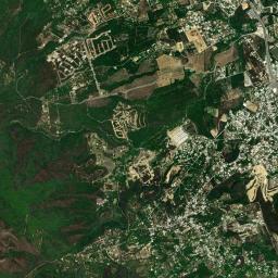 Santiago High Resolution Satellite Map