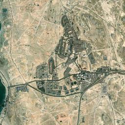 Dukhān High Resolution Satellite Map
