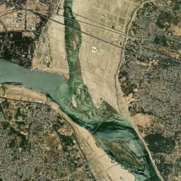 Jhusi High Resolution Satellite Map