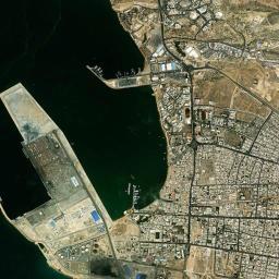 Chabahar High Resolution Satellite Map