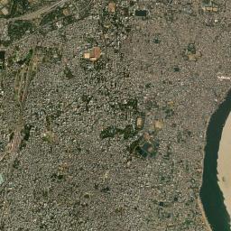 Varanasi High Resolution Satellite Map