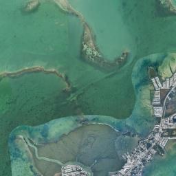 Tavernier High Resolution Satellite Map