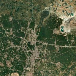 Ahraura High Resolution Satellite Map