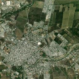 Linares Nuevo León High Resolution Satellite Map