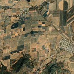 Esfuerzos Unidos High Resolution Satellite Map