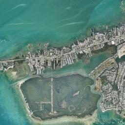 Marathon High Resolution Satellite Map