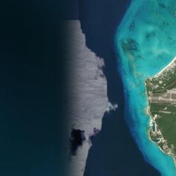 Cockburn Town High Resolution Satellite Map