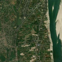 Bherāmāra High Resolution Satellite Map