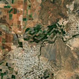 Villa Unión High Resolution Satellite Map