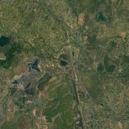 Kuju High Resolution Satellite Map