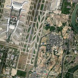 地図 広州白雲国際空港 Guangzhou Baiyun International Airport Map N All Com