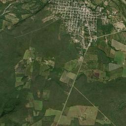 Llera de Canales High Resolution Satellite Map