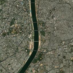 Ahmedabad High Resolution Satellite Map
