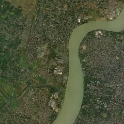 Champdani High Resolution Satellite Map