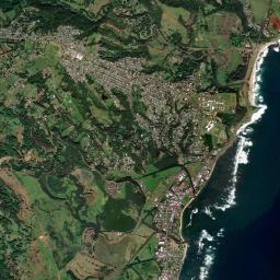 Kapa‘a High Resolution Satellite Map