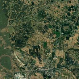 Akaltara High Resolution Satellite Map