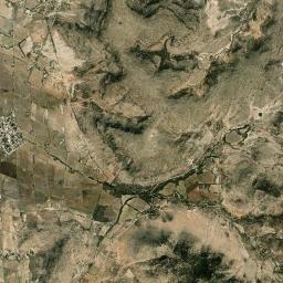 Ojo de Agua de Crucitas High Resolution Satellite Map