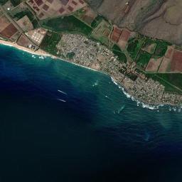 Kekaha High Resolution Satellite Map