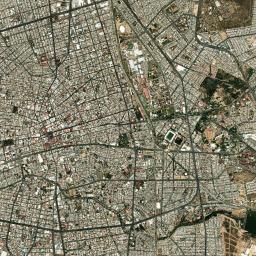 Aguascalientes High Resolution Satellite Map