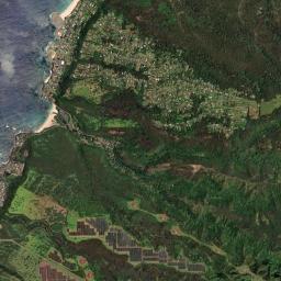 Pupukea High Resolution Satellite Map