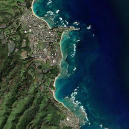 Lā‘ie High Resolution Satellite Map