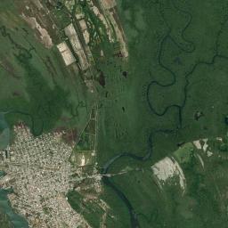 San Blas High Resolution Satellite Map