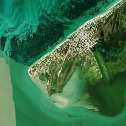 Isla Holbox High Resolution Satellite Map