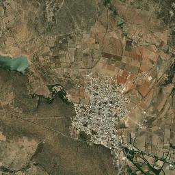 San Diego de la Unión High Resolution Satellite Map