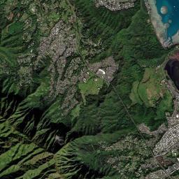 ‘Āhuimanu High Resolution Satellite Map