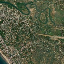 Cox’s Bāzār High Resolution Satellite Map