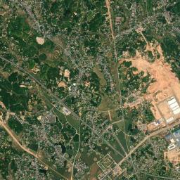 Thị xã Phú Thọ High Resolution Satellite Map