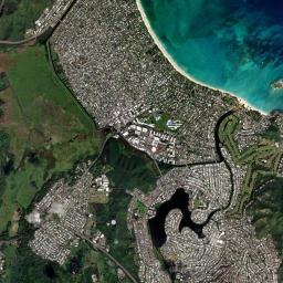Kailua High Resolution Satellite Map