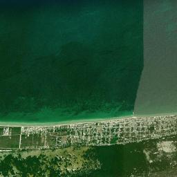 Telchac Puerto High Resolution Satellite Map
