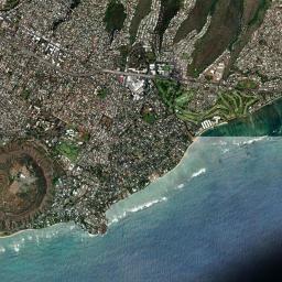 Urban Honolulu, HI locator map